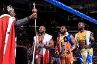 King Booker T welcomed the New Day to the Five-timers' club